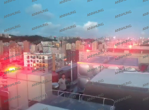 Laatste bedrijfscasus over Anhui Duofu Nine Mansion-project, LED-licht voor luchtvaartobstructie met gemiddelde intensiteit