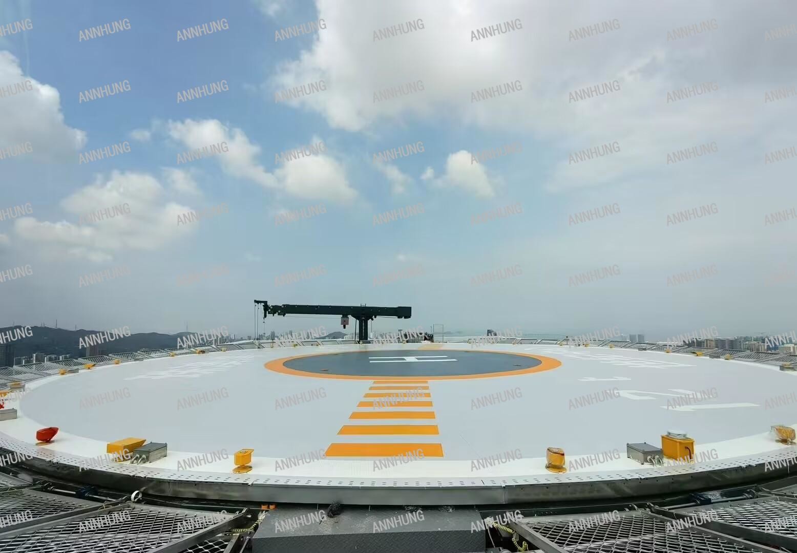 Laatste bedrijfscasus over Zhuhai Macao Bay Century Center Project - Heliportverlichting