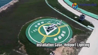 Installatiekast van Heliport-licht