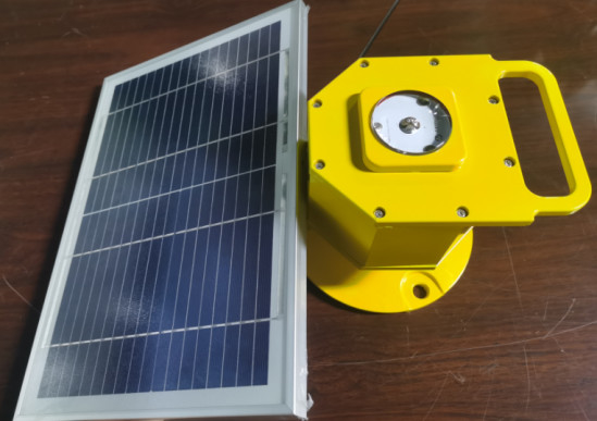 Polycarbonaat body LED Heliport Light Zonne-energie Taxiway Lights FATO