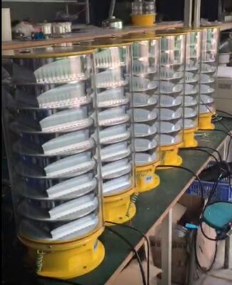 Fabrieksdirect hoge intensiteit IP67 waterdicht 360 lichthoek LED luchtvaartobstructielamp met 200.000cd intensiteit